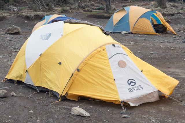 My Tent on Kilimanjaro